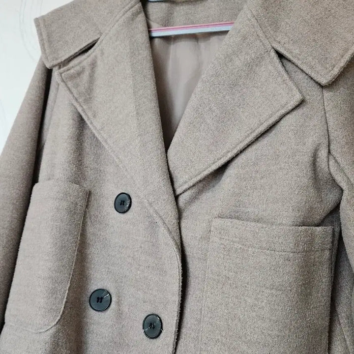 [BUNJANG] Collar Half Coat / 카라 하프 코드