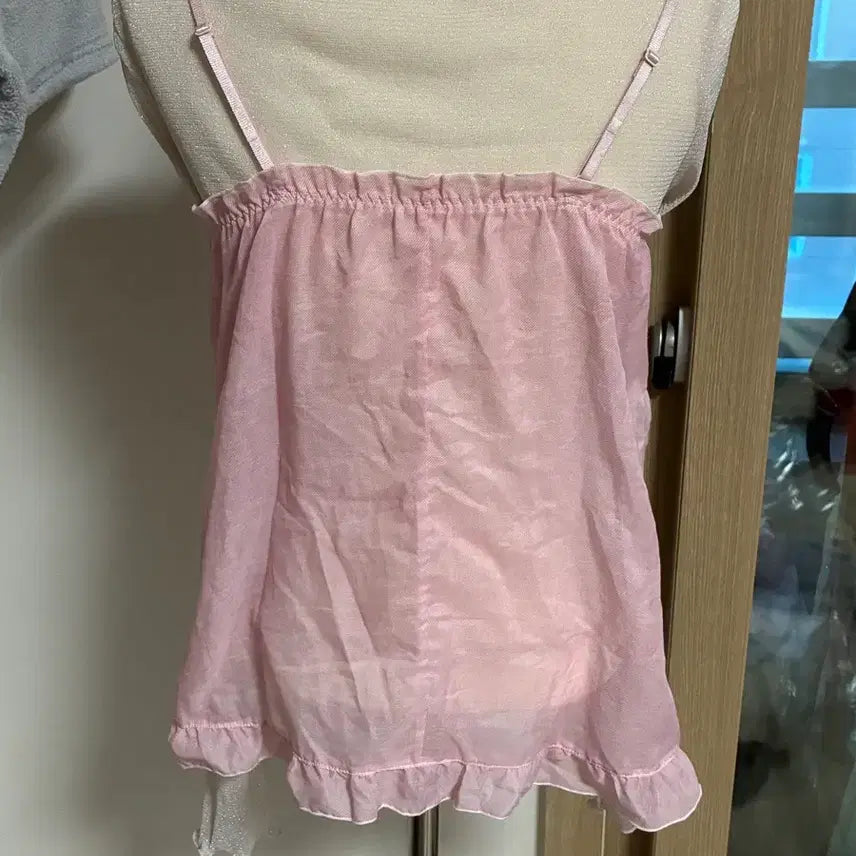 [BUNJANG] Lace Pink Sleeves / 레이스 핑크 슬리브