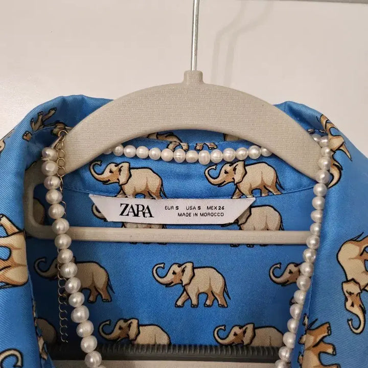[BUNJANG] Zara Elephant Pocket Shirt / 자라품절템)엘리펀트 셔츠