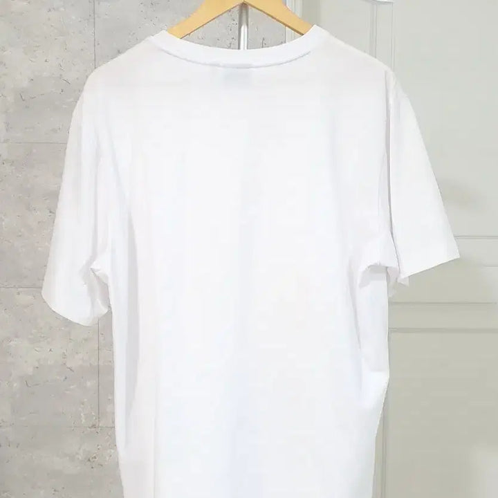 [BUNJANG] New Balance Round T-Shirt White / 뉴발란스 라운드 반팔티 110 화이트