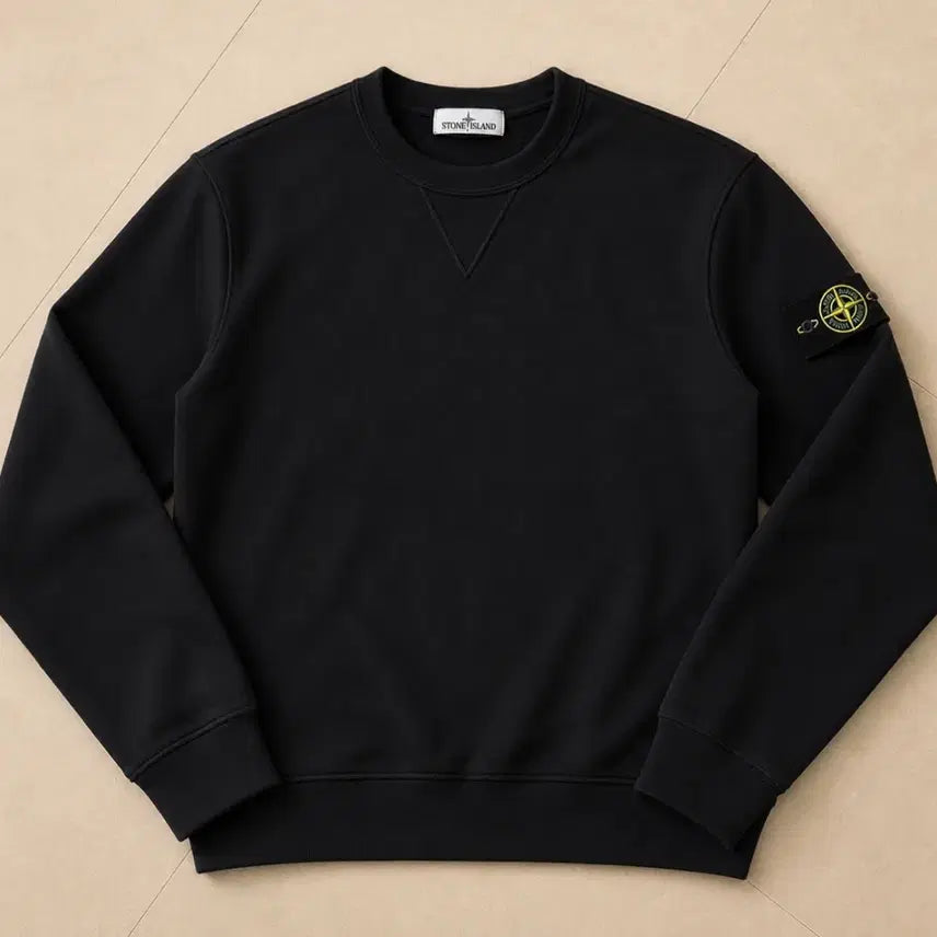 [BUNJANG] Stone Island Sweatshirt Black L / 스톤아일랜드 맨투맨 L 블랙 [ 당일배송 ]