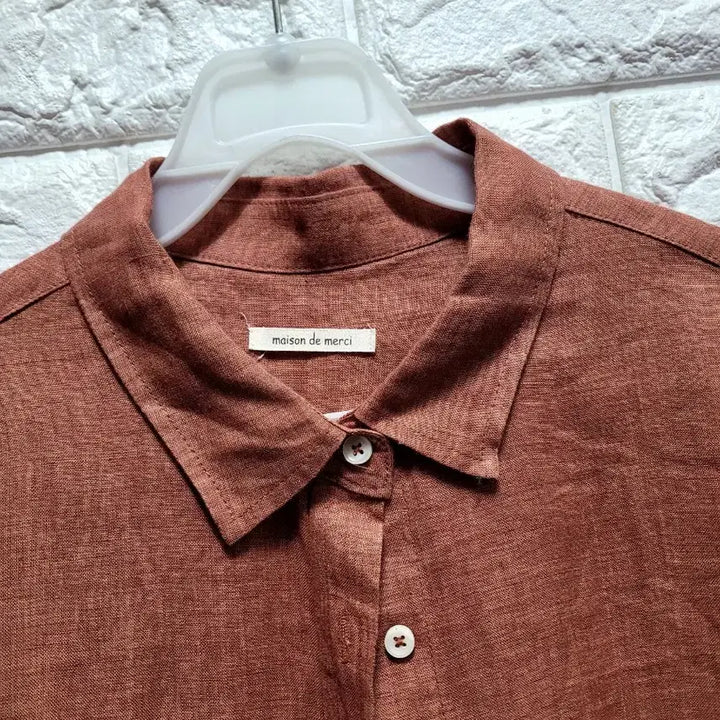 [BUNJANG] Maison de Merci Linen Shirt / maison de merci 고퀄 린넨셔츠