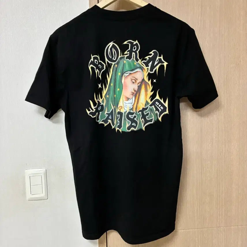 [BUNJANG] Born Raised Maria T-Shirt Black / [L]본앤레이즈드 마리아 티셔츠 블랙