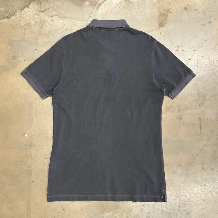 [BUNJANG] Stone Island Slim Fit Charcoal Short Sleeve Polo Shirt / M 스톤아일랜드 슬림핏 차콜 반팔 카라