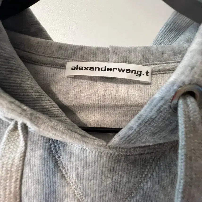 [BUNJANG] Alexander Wang Corduroy Hoodie Gray S / 알렉산더왕 코듀로이 후드(그레이)
