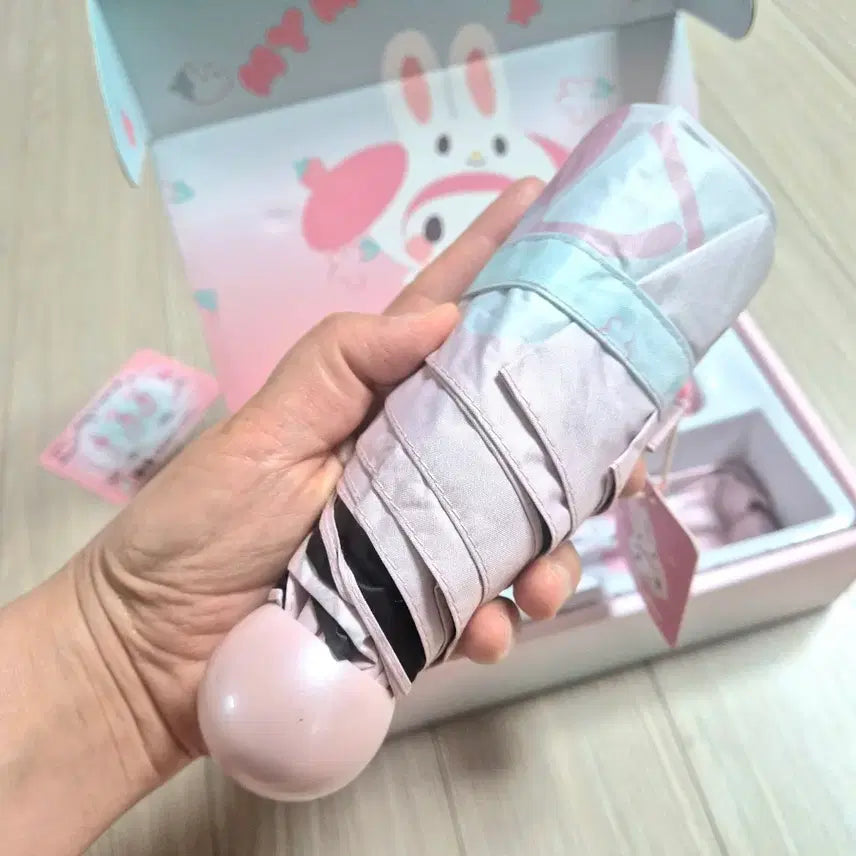 [BUNJANG] My Melody Portable Mini Umbrella Parasol / 우산 양산 마이멜로디 휴대용 미니 새상품
