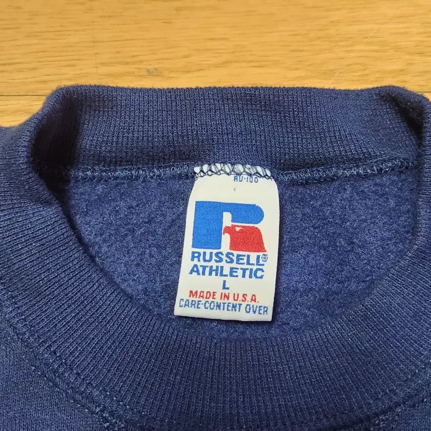 [BUNJANG] 90s Russell Athletic Sweatshirt L Navy USA Made / 90s 러셀 스웻셔츠 L USA(네이비)