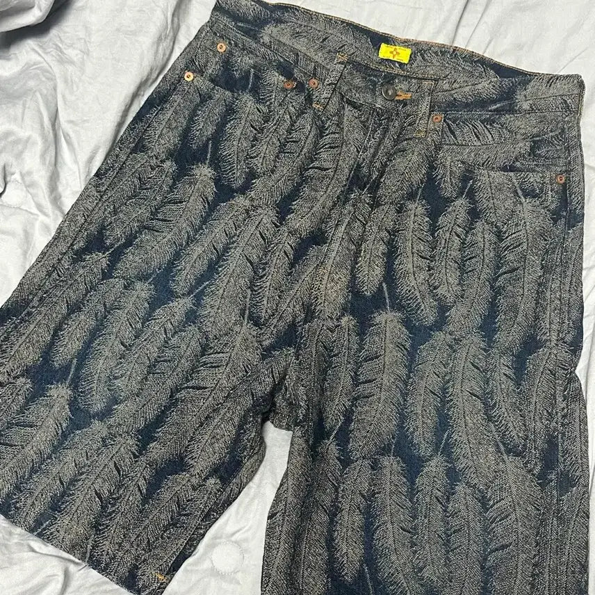 [BUNJANG] Kapital 12oz Feather Shorts Indigo / [32] 캐피탈 12oz 페더 쇼츠 인디고