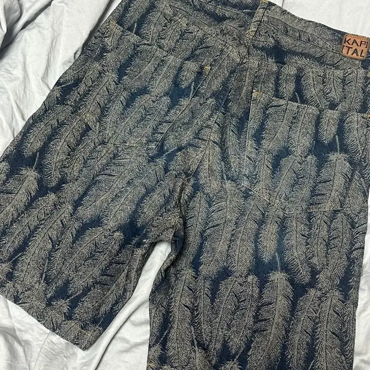 [BUNJANG] Kapital 12oz Feather Shorts Indigo / [32] 캐피탈 12oz 페더 쇼츠 인디고