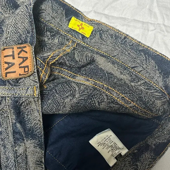[BUNJANG] Kapital 12oz Feather Shorts Indigo / [32] 캐피탈 12oz 페더 쇼츠 인디고