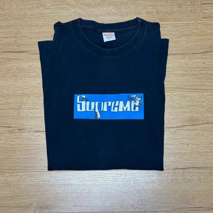 [BUNJANG] Supreme 07SS Joe Cool Collaboration Box Logo Band T-Shirt XL / 슈프림 07ss Joe Cool 박스로고 빈티지 밴드티 힙합티 올드