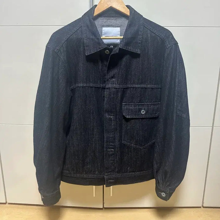 [BUNJANG] Espionage Denim Jacket / 에스피오나지 데님 자켓
