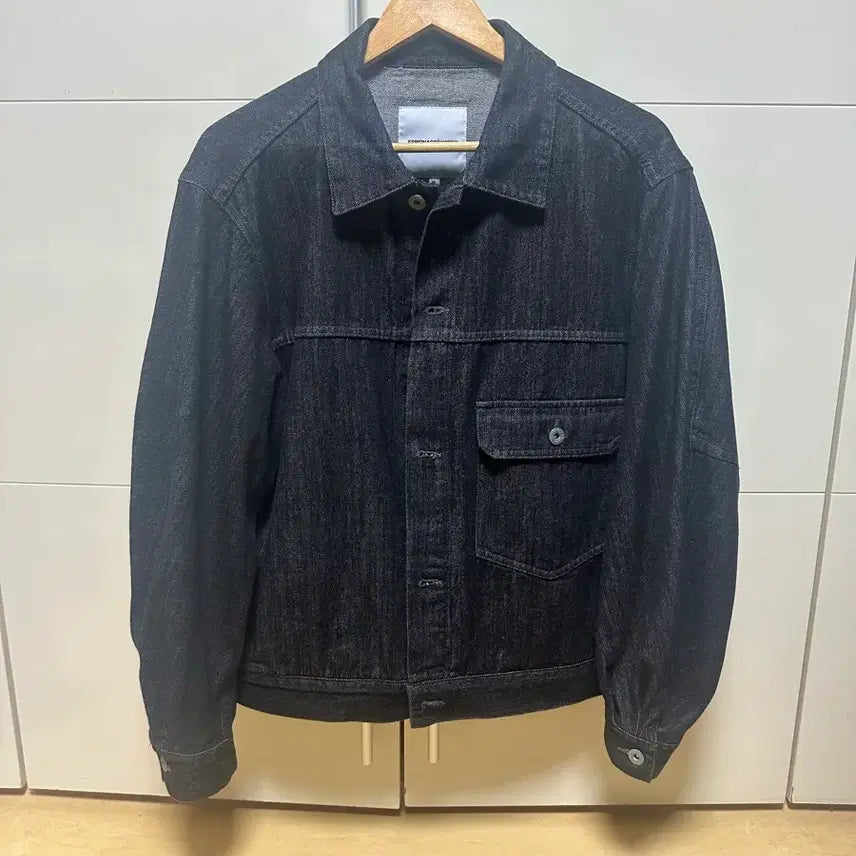 [BUNJANG] Espionage Denim Jacket / 에스피오나지 데님 자켓