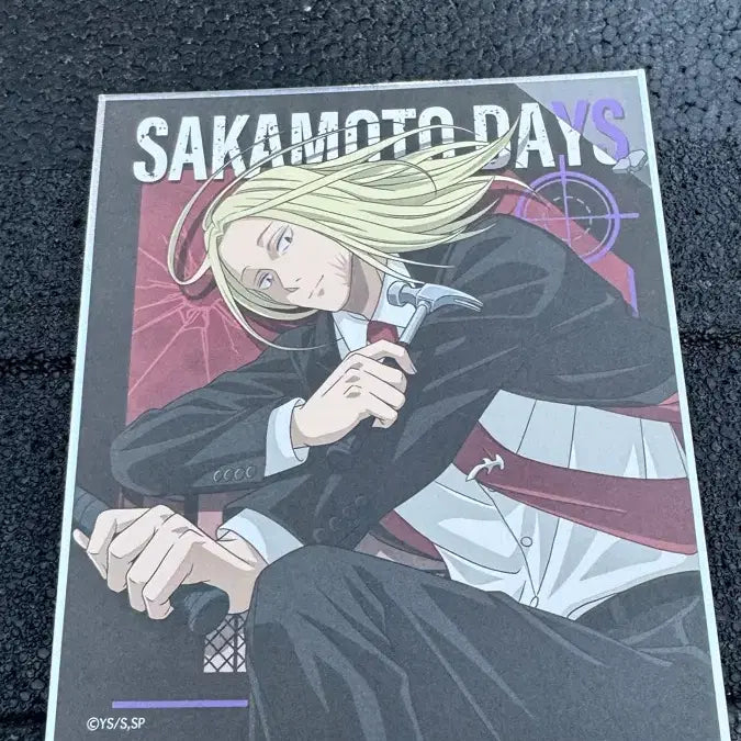 [BUNJANG] Sakamoto Days Shishiba Shikishi Art Board / 사카모토 데이즈 시시바 색지