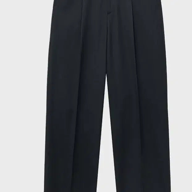 [BUNJANG] Noirer Black Wool One-Tuck Relaxed Fit Slacks (Size 48) / (5/10까지 판매) 노이어 블랙 울 원 턱 릴렉스 슬랙스 48