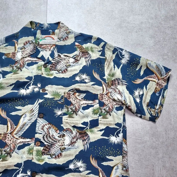 [BUNJANG] 80s Paradise Found Hawaiian Shirt L / 80s Paradise Found Hawaiian Shirt L sz