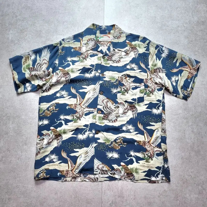 [BUNJANG] 80s Paradise Found Hawaiian Shirt L / 80s Paradise Found Hawaiian Shirt L sz