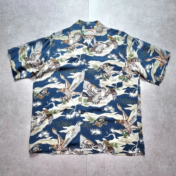 [BUNJANG] 80s Paradise Found Hawaiian Shirt L / 80s Paradise Found Hawaiian Shirt L sz