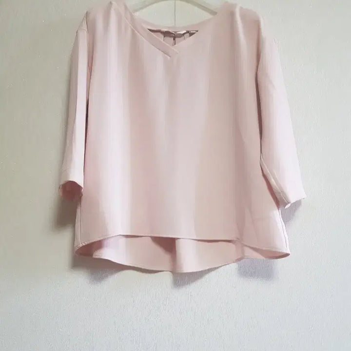 [BUNJANG] Yuri Clo 7/10 Sleeve Blouse / 유리클로 칠부 블라우스