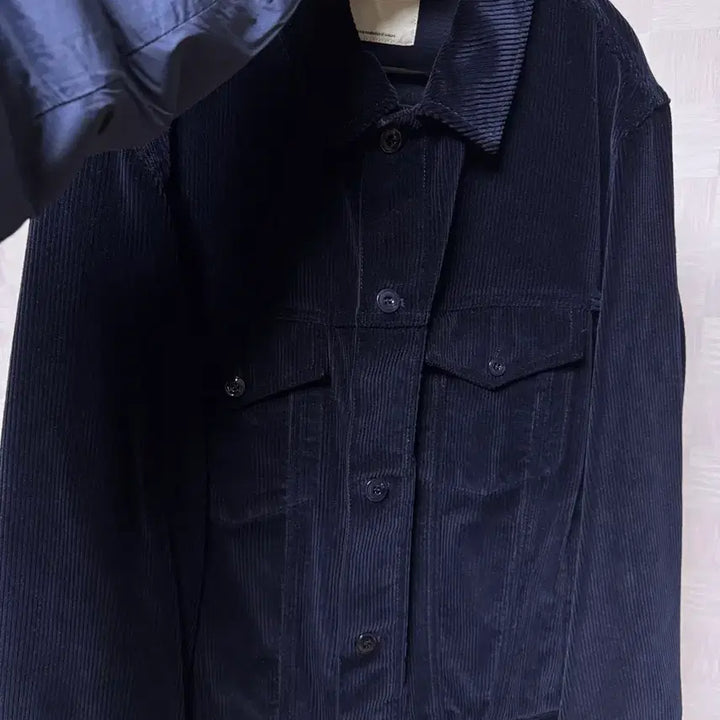 [BUNJANG] Pottery Corduroy Trucker Jacket Dark Navy Size 2 / [S급] 포터리 코듀로이 트러커 다크네이비 2 S급