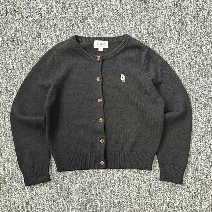 [BUNJANG] Whoohoo Bear Cardigan M / 후아유 곰돌이 가디건 M