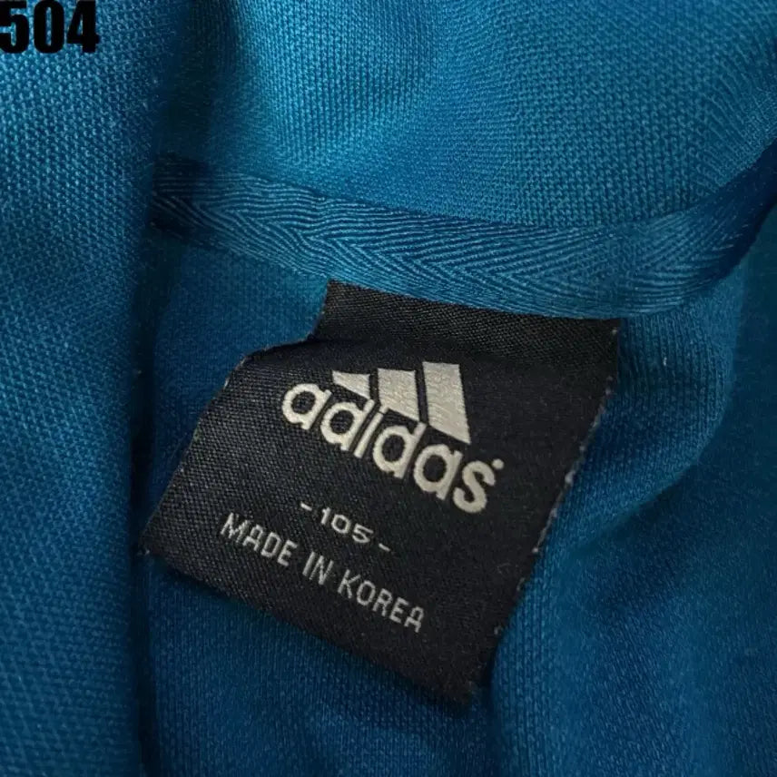 [BUNJANG] Adidas 3-Stripes Track Top Blue/Orange XL / 아디다스 삼선 트랙탑 블루/오렌지 XL