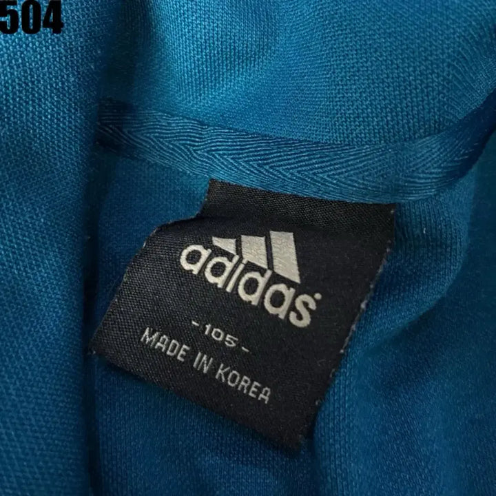 [BUNJANG] Adidas 3-Stripes Track Top Blue/Orange XL / 아디다스 삼선 트랙탑 블루/오렌지 XL