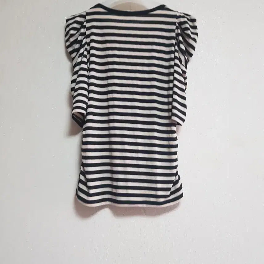 [BUNJANG] Striped Short Sleeve T-Shirt / 티셔츠