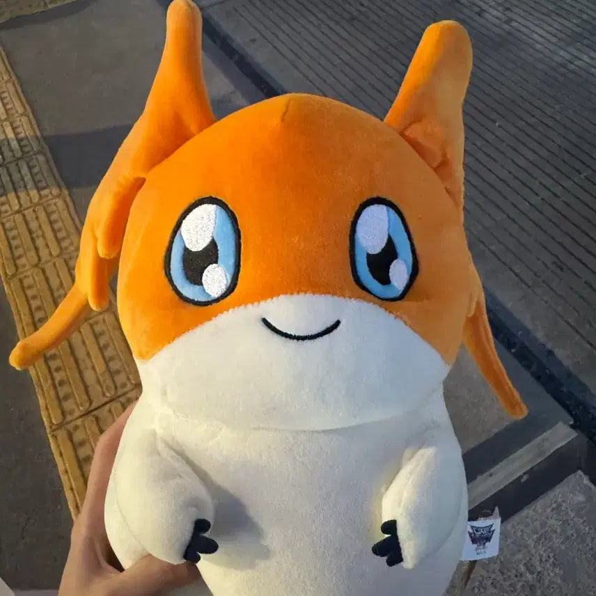 [BUNJANG] Digimon Tokomon Medium Plush Toy / 디지몬 파닥몬 인형 중형인형
