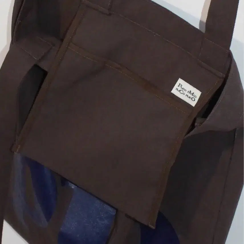[BUNJANG] PPM.CO Eco Bag (Brown) / 피피엠코 에코백 (브라운)