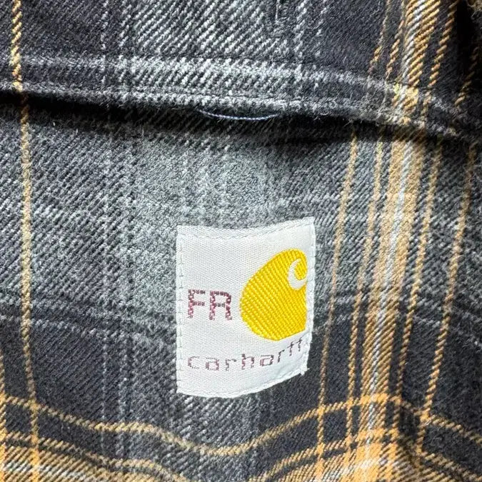 [BUNJANG] Carhartt FR Checkered Shirt L / 칼하트 FR 체크셔츠
