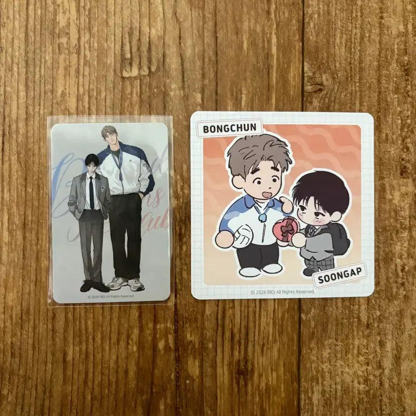 [BUNJANG] Fantasy Tree Ridi Beyond Sig Bongchon Gaksi Photocard Coaster Bundle Set / 판타지트 리디 비욘드 시그 봉촌각시 포카 코스터 일괄