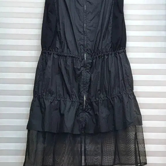 [BUNJANG] TIME Layered Zip-Up Dress / 타임> 레이어드 집업 원피스