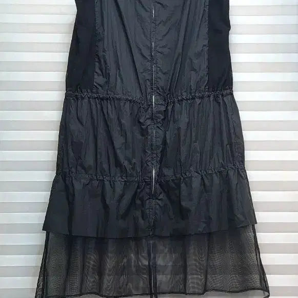 [BUNJANG] TIME Layered Zip-Up Dress / 타임> 레이어드 집업 원피스
