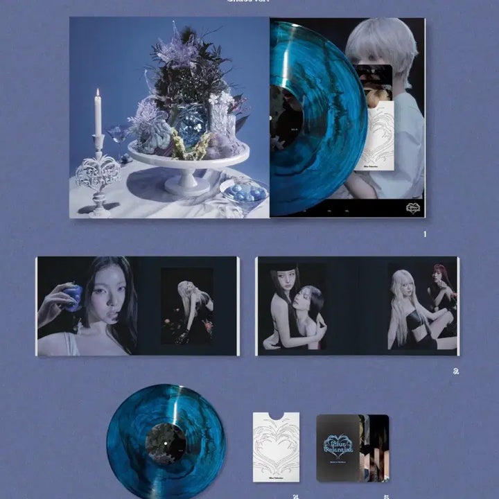 [BUNJANG] NMIXX Blue Valentine LP Chaos Version Sealed / 엔믹스 Blue Valentine LP 카오스 버전 미개봉 새상품