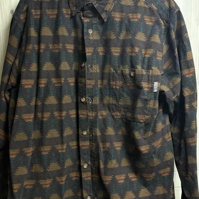 [BUNJANG] Vintage Woolrich Navajo Check Shirt / 빈티지 울리치 나비호 체크셔츠