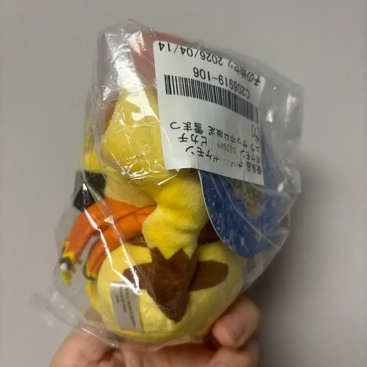 [BUNJANG] Pokemon SAPPORO Pikachu Keychain Plush / 포켓몬인형 정품 삿포로 피카츄 키링