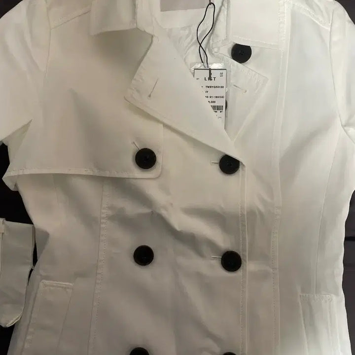 [BUNJANG] List Trench Coat White Size 55 / (새상품)리스트 트렌치코트