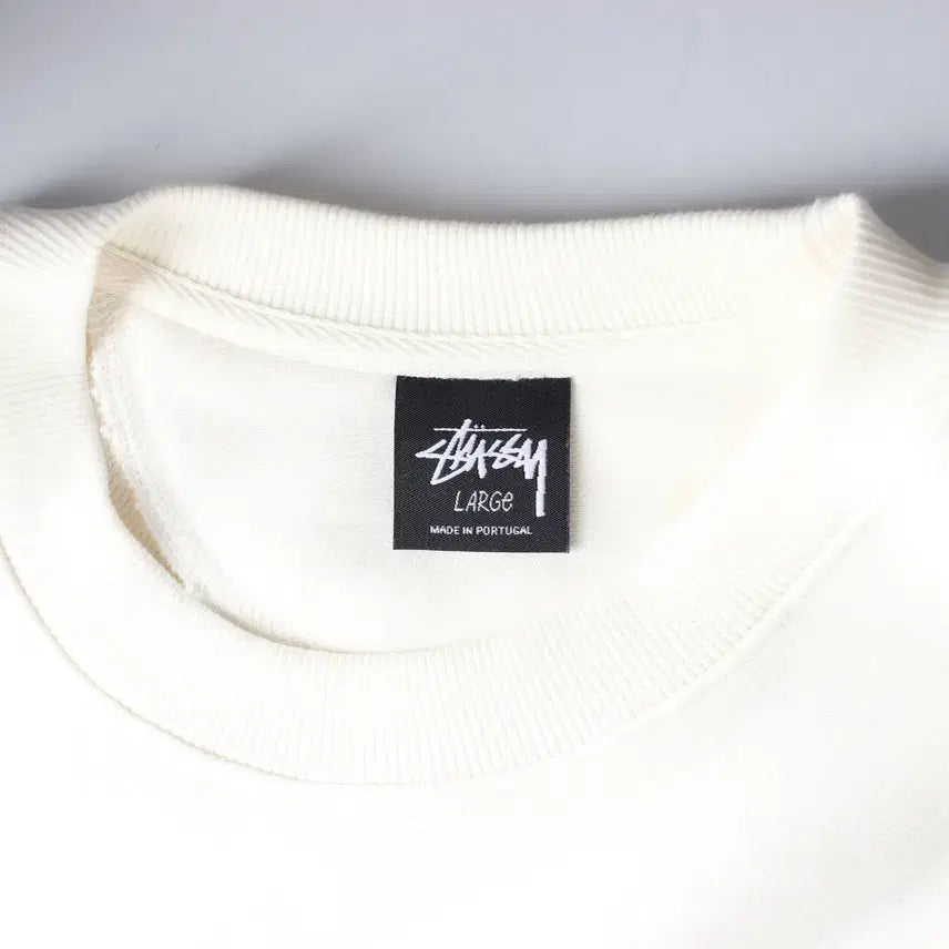 [BUNJANG] Stussy World Tour Crewneck Pigment Dyed Sweatshirt / 스투시 월드투어 크루넥 피그먼트 다이드 맨투맨 스웨트셔츠