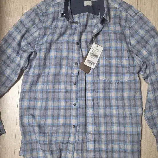[BUNJANG] Series Check Pattern Loose Fit Shirt / 시리즈 남방