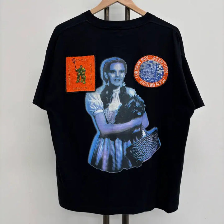 [BUNJANG] Louis Vuitton LV Logo 1854 Short Sleeve T-Shirt Black / [S]루이비통 LV로고 1854 반팔티