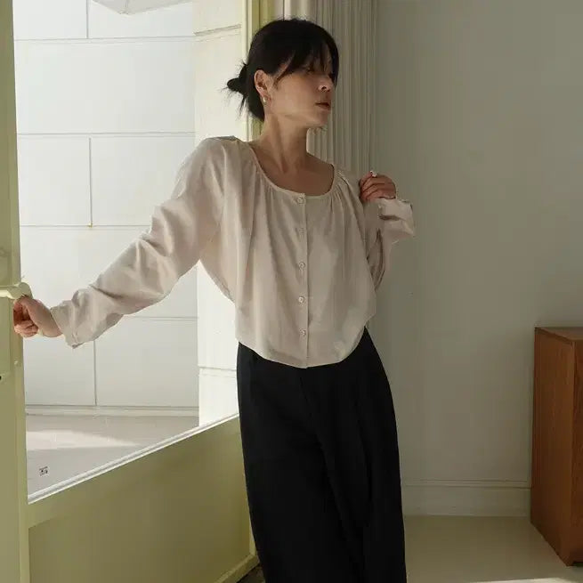 [BUNJANG] m.o.k Date Blouse / m.o.k 모크 mok 데이트 블라우스