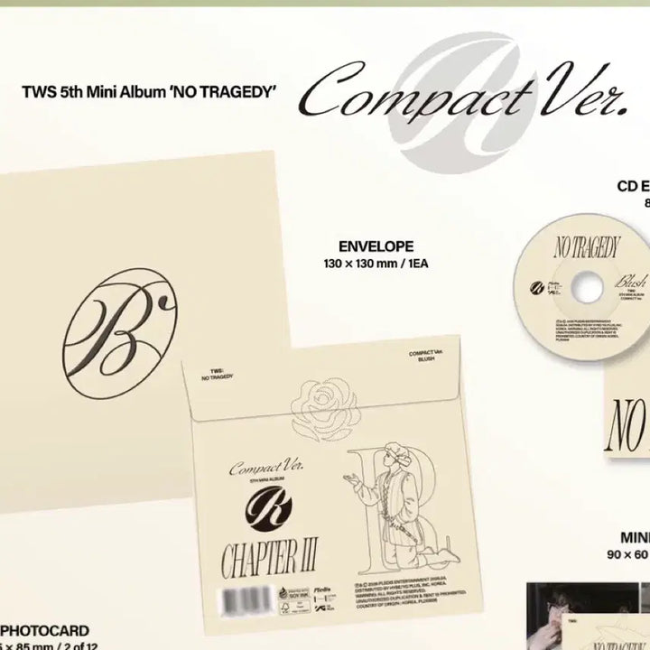 [BUNJANG] TWS NO TRAGEDY Compact ver. Album / 투어스 앨범 NO TRAGEDY Compact ver.