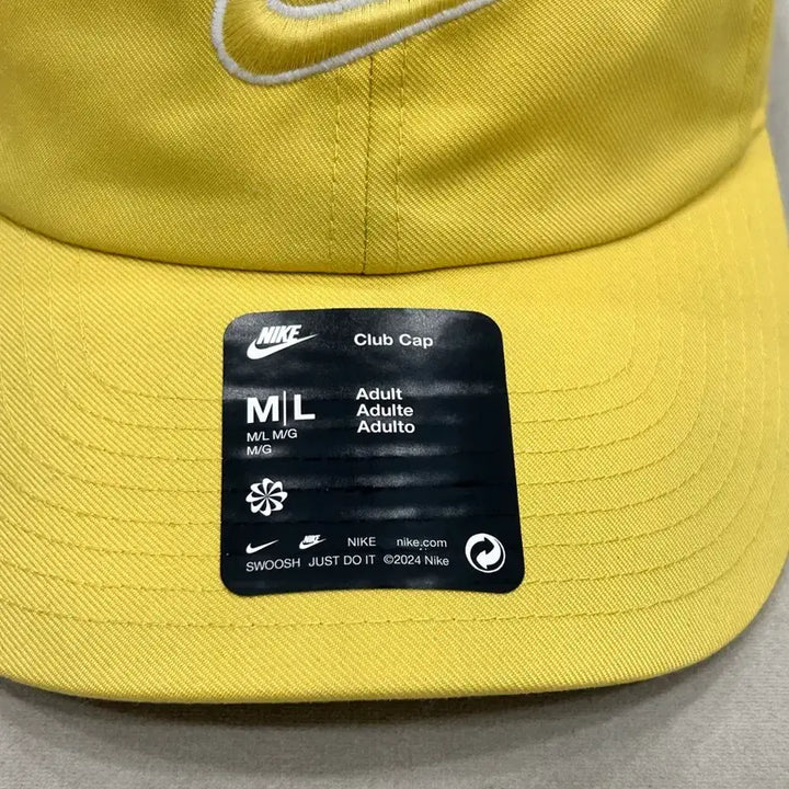 [BUNJANG] Nike Club Cap Yellow Ball Cap Hat M/L / 새상품 나이키 클럽캡 옐로우 볼캡 모자 M/L
