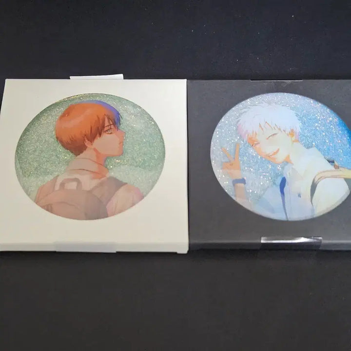 [BUNJANG] Hikaru ga Shinda Natsu Glitter Coaster Set (2 Types) / 히카루가 죽은 여름 글리터 코스터 2종 세트