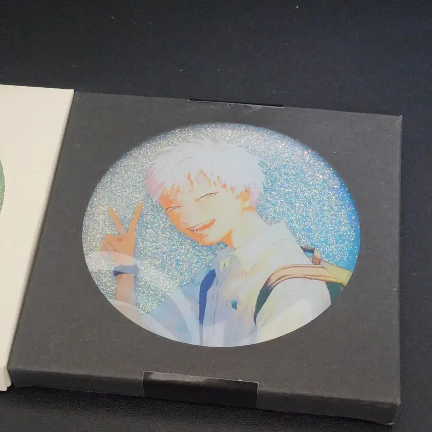 [BUNJANG] Hikaru ga Shinda Natsu Glitter Coaster Set (2 Types) / 히카루가 죽은 여름 글리터 코스터 2종 세트