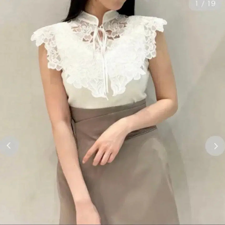 [SOLD OUT] 스나계 스나이델 레이스 니트 미셸마카롱 다리치 양지뢰 원피스 일브 그레일