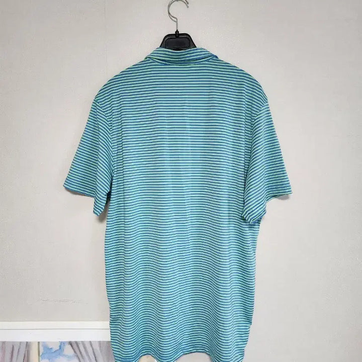 [BUNJANG] Nike Dri-FIT Stripe Short Sleeve Polo Shirt / 나이키 드라이핏 스트라이프 반팔 폴로티