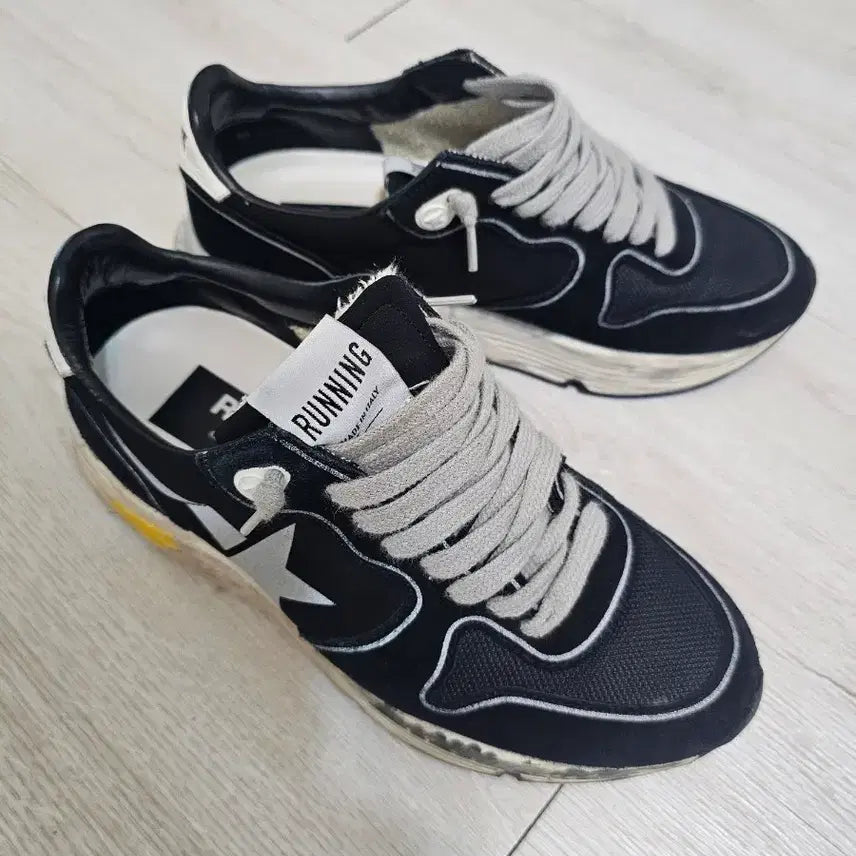 [BUNJANG] Golden Goose Running Sole Black Sneakers / 골드구스 러닝솔 판매합니다