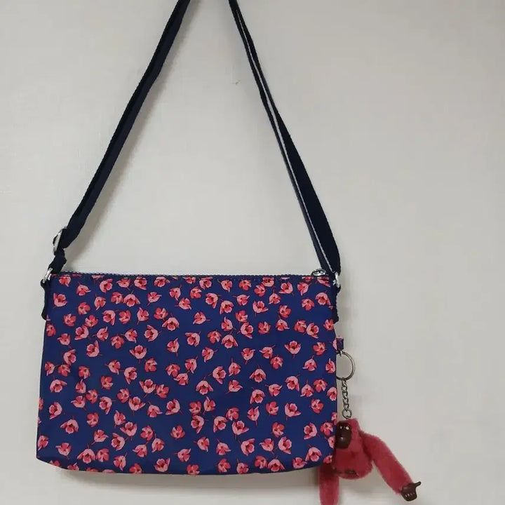 [BUNJANG] Kipling Flower Pattern Crossbody Bag / 키플링 플라워 패턴 크로스백  25  16
